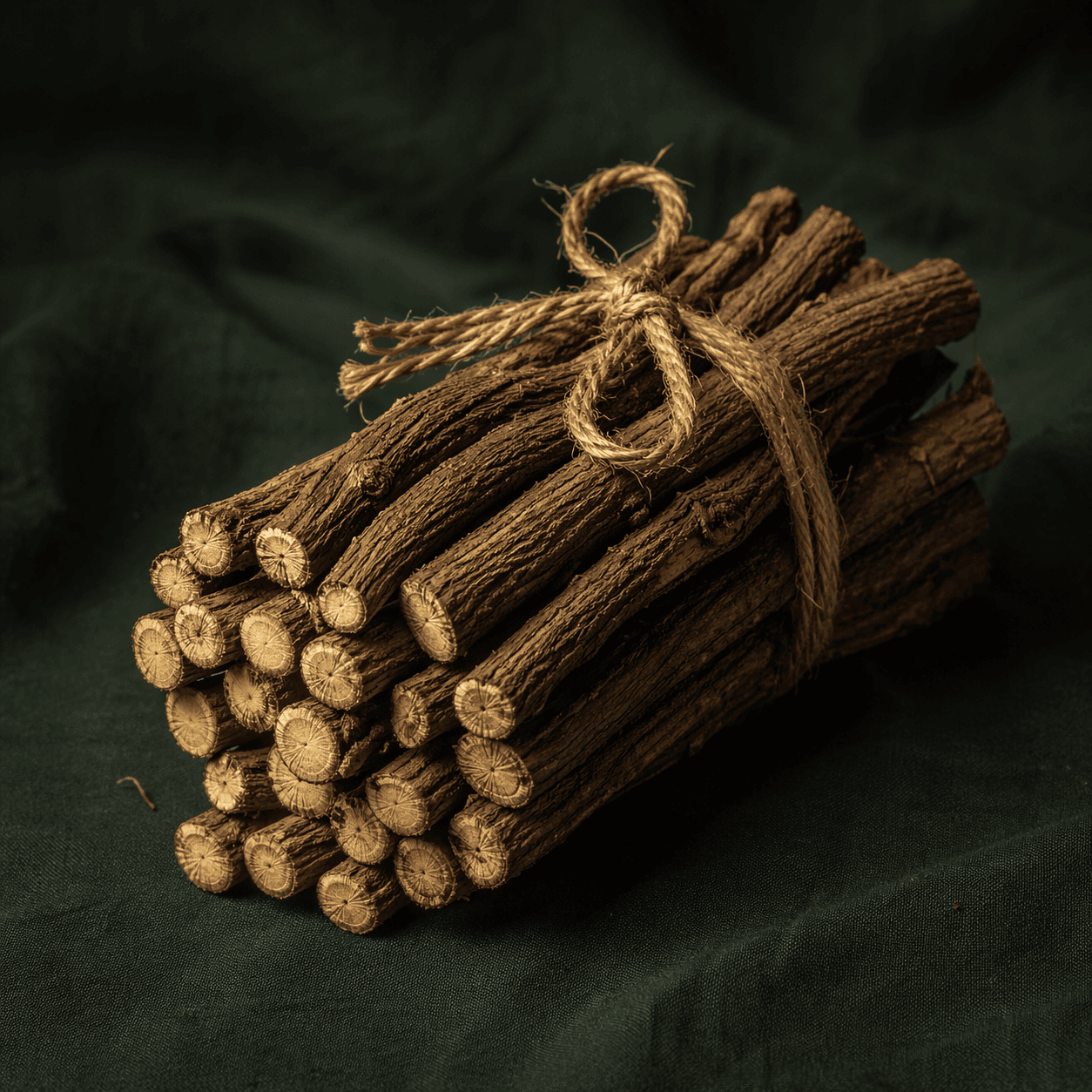 Raw licorice sticks bundle