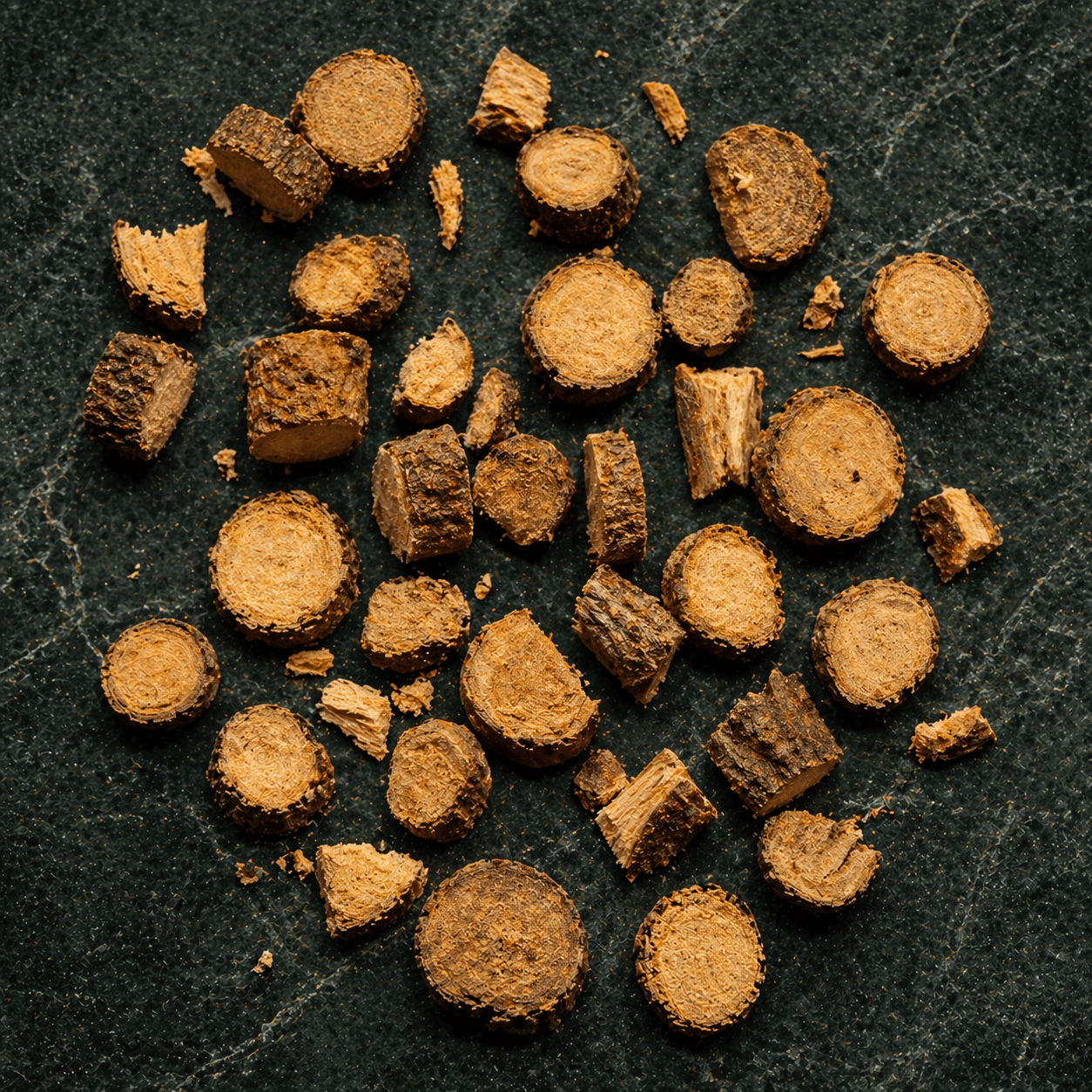 Grade C Economy licorice chips